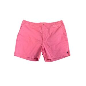 Polo Ralph Lauren Shorts Mens XXL Pink Classic‎ Fit 6 Inch Stretch Cotton